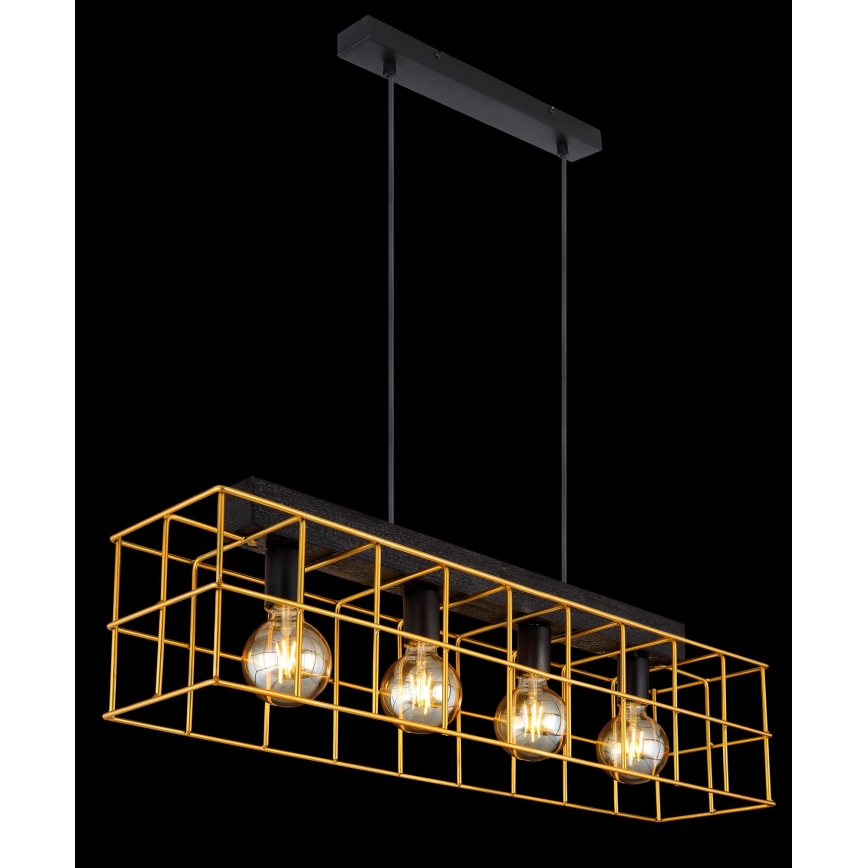 Globo - Candelabro suspenso 4xE27/60W/230V