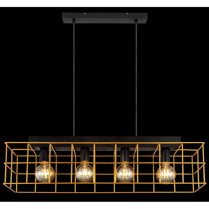 Globo - Candelabro suspenso 4xE27/60W/230V