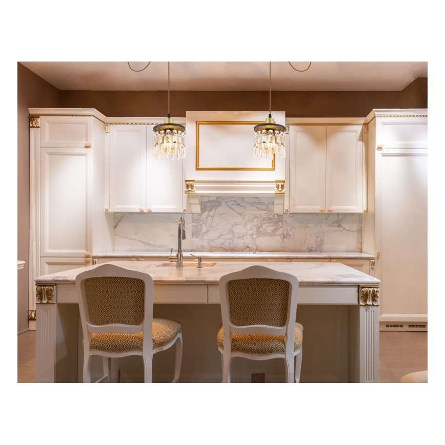 Globo 15533H - Candeeiro suspenso COMMA 1xE27/40W/230V