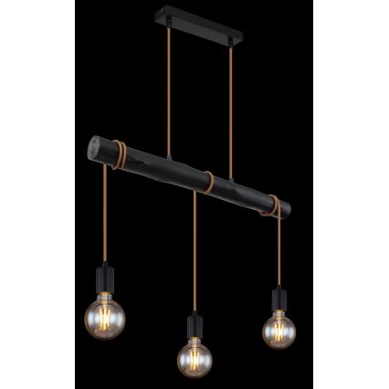 Globo - Candelabro suspenso 3xE27/60W/230V