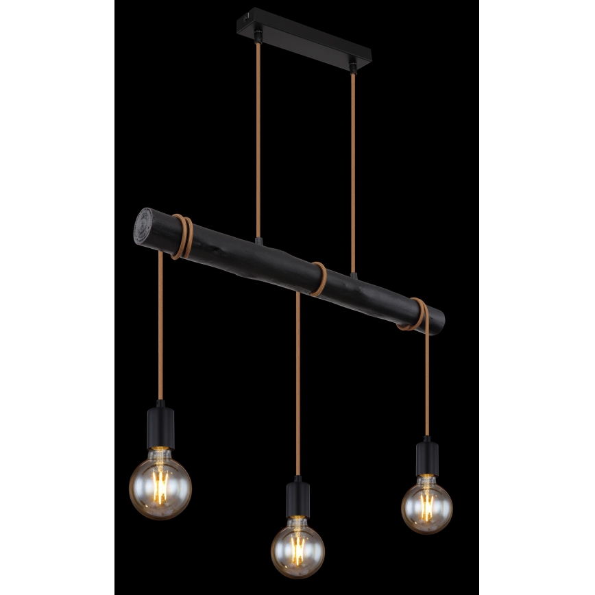 Globo - Candelabro suspenso 3xE27/60W/230V