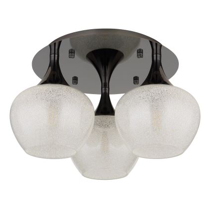 Globo - Candeeiro integrado 3xE27/40W/230V antracite