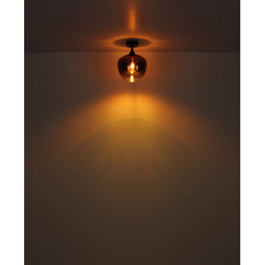 Globo - Iluminação de teto 1xE27/40W/230V cobre