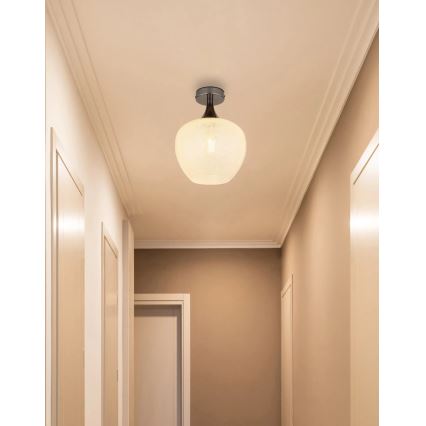 Globo - Iluminação de teto 1xE27/40W/230V branco/antracite