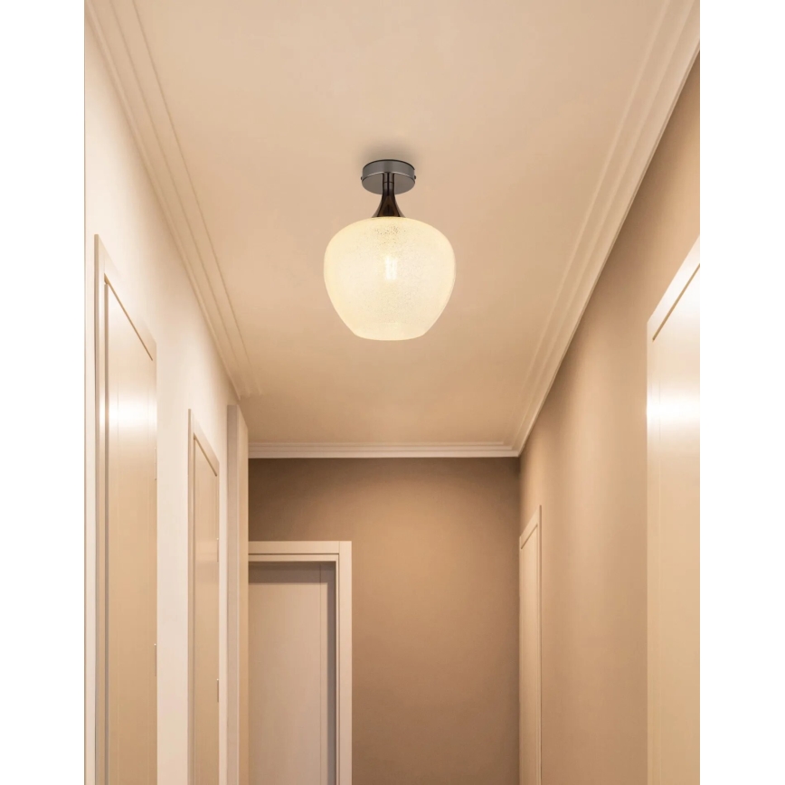 Globo - Iluminação de teto 1xE27/40W/230V branco/antracite