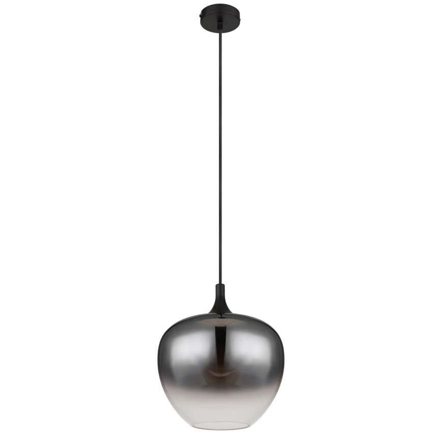 Globo - Candeeiro suspenso 1xE27/60W/230V diâmetro 29 cm preto