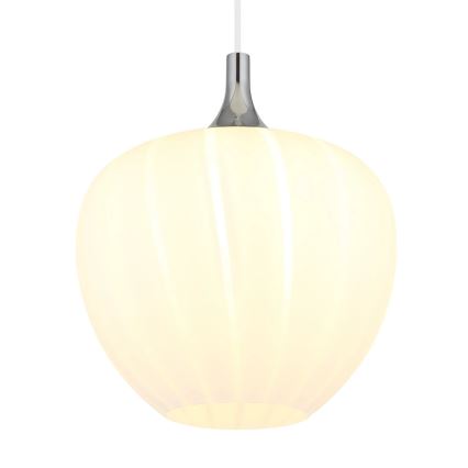 Globo - Candeeiro suspenso 1xE27/60W/230V diâmetro 29 cm branco