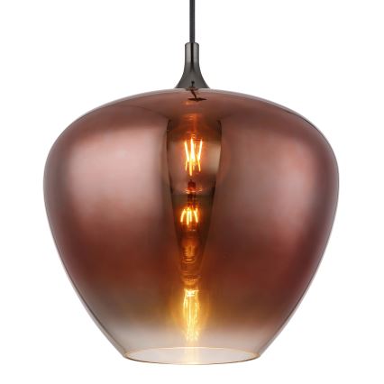 Globo - Candeeiro suspenso 1xE27/60W/230V diâmetro 40 cm cobre