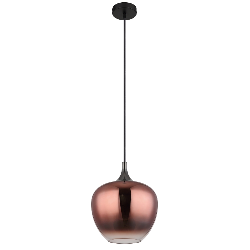Globo - Candeeiro suspenso 1xE27/60W/230V diâmetro 24 cm cobre
