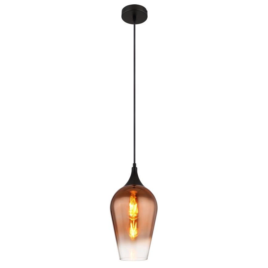 Globo - Candeeiro suspenso 1xE27/60W/230V diâmetro 18 cm cobre