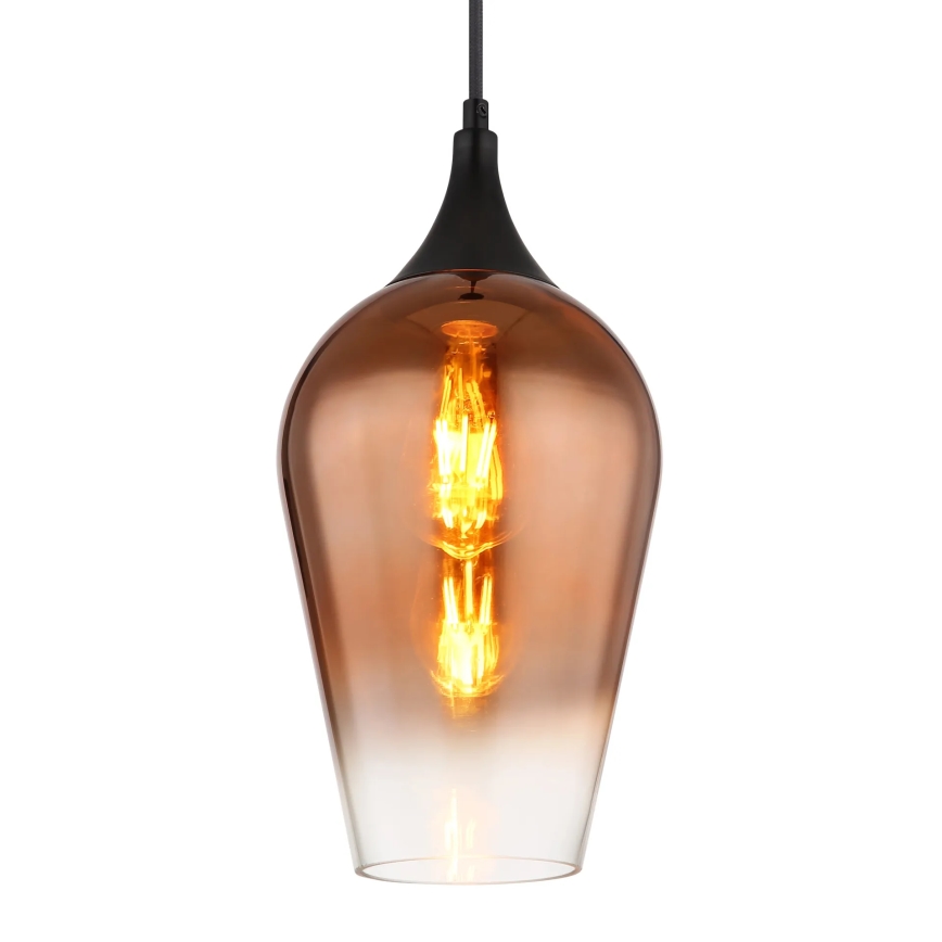 Globo - Candeeiro suspenso 1xE27/60W/230V diâmetro 18 cm cobre