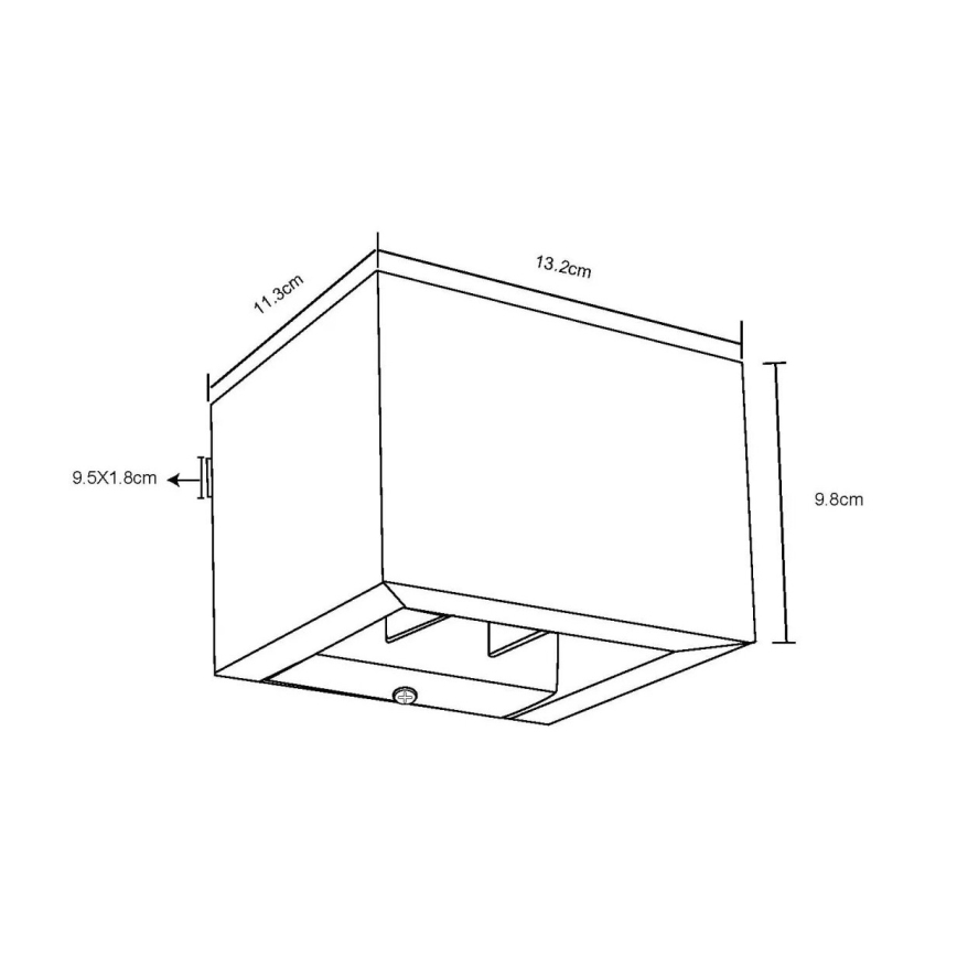 Globo - Iluminação de parede LED LED/8W/230V creme