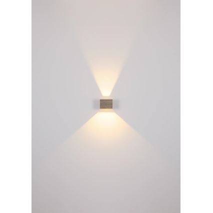 Globo - Iluminação de parede LED LED/8W/230V castanho