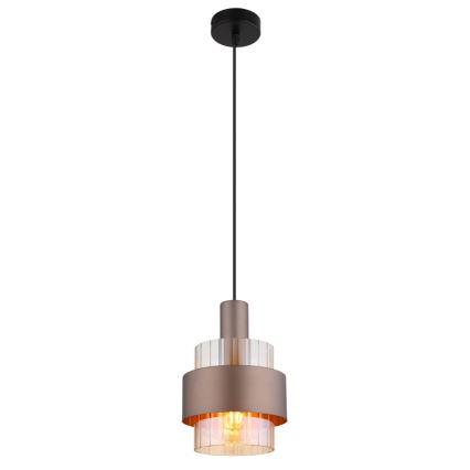 Globo - Lustre suspenso em cabo 1xE27/60W/230V