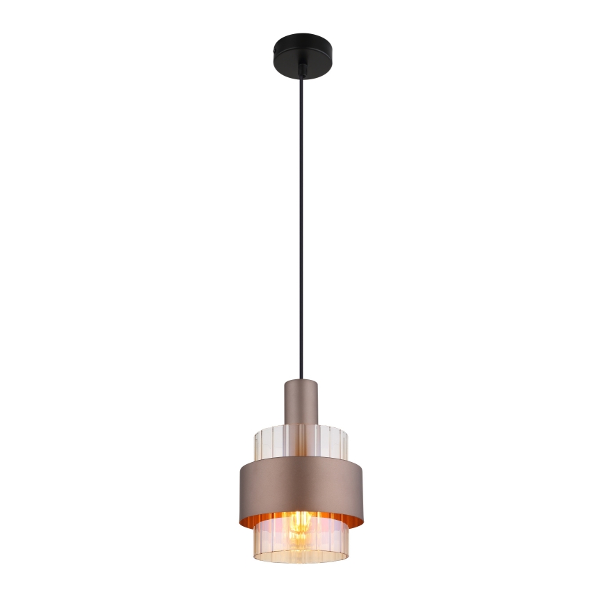 Globo - Lustre suspenso em cabo 1xE27/60W/230V