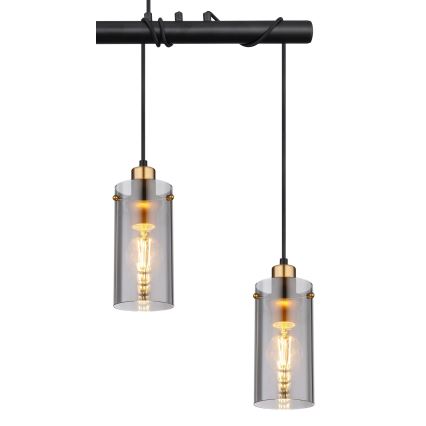 Globo - Candelabro suspenso 4xE27/40W/230V