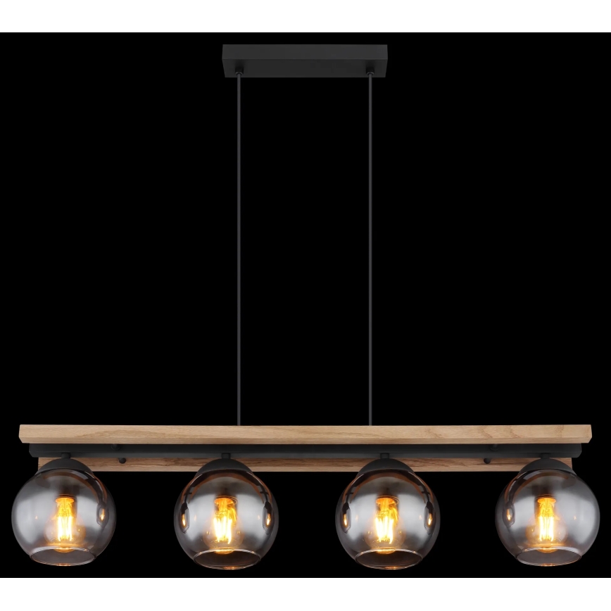 Globo - Candeeiro suspenso 4xE27/25W/230V