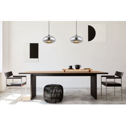 Globo - Candelabro suspenso 1xE27/60W/230V cromado brilhante