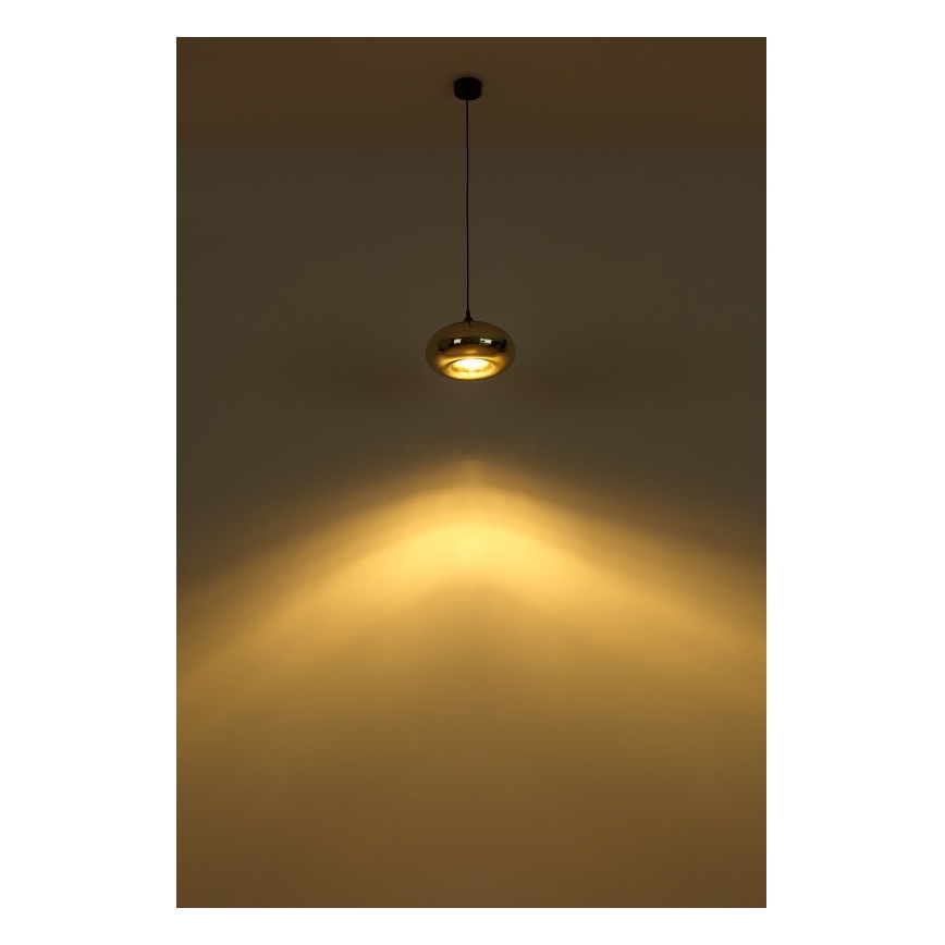 Globo - Candelabro suspenso 1xE27/60W/230V cromado brilhante