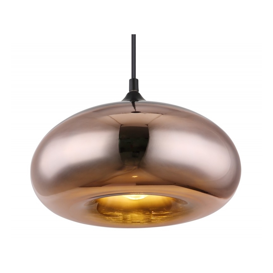 Globo - Candelabro suspenso 1xE27/60W/230V cobre