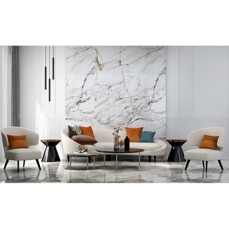 Globo - Candeeiro suspenso 3xG9/4W/230V diâmetro 24 cm preto