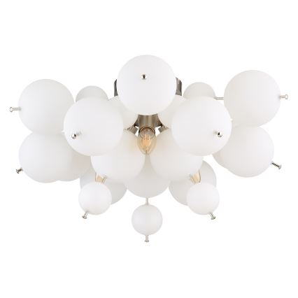 Globo - Candeeiro integrado 3xE14/25W/230V diâmetro 55 cm branco
