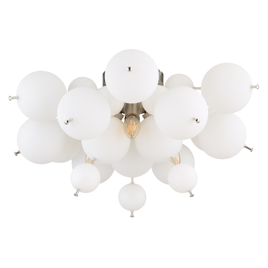 Globo - Candeeiro integrado 3xE14/25W/230V diâmetro 55 cm branco