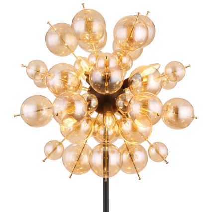 Globo - Candeeiro de pé 6xE14/25W/230V dourado