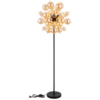 Globo - Candeeiro de pé 6xE14/25W/230V dourado