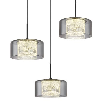 Globo - Candeeiro suspenso LED 3xLED/8W/230V