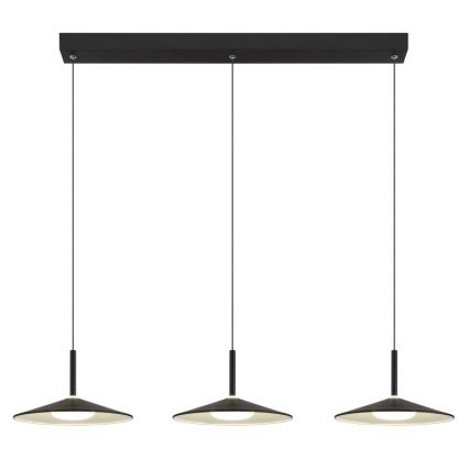 Globo - Lustre LED suspenso por cabo LED/24W/230V 4000K preto