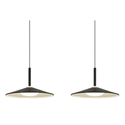 Globo - Lustre LED suspenso por cabo LED/24W/230V 4000K preto