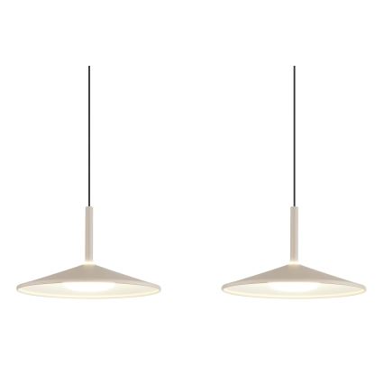 Globo - Candeeiro suspenso em cabo LED/24W/230V 4000K, bege