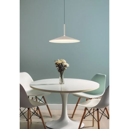 Globo - Lustre LED suspenso por cabo LED/18W/230V 4000K bege
