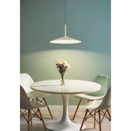 Globo - Lustre LED suspenso por cabo LED/18W/230V 4000K bege