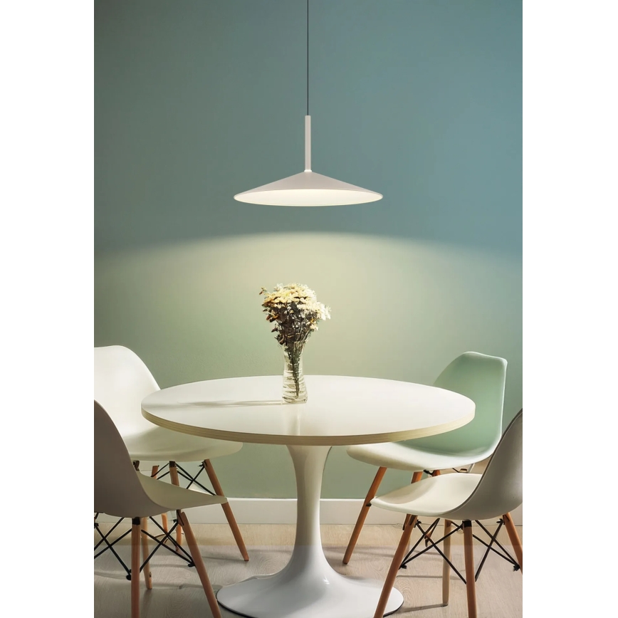 Globo - Lustre LED suspenso por cabo LED/18W/230V 4000K bege