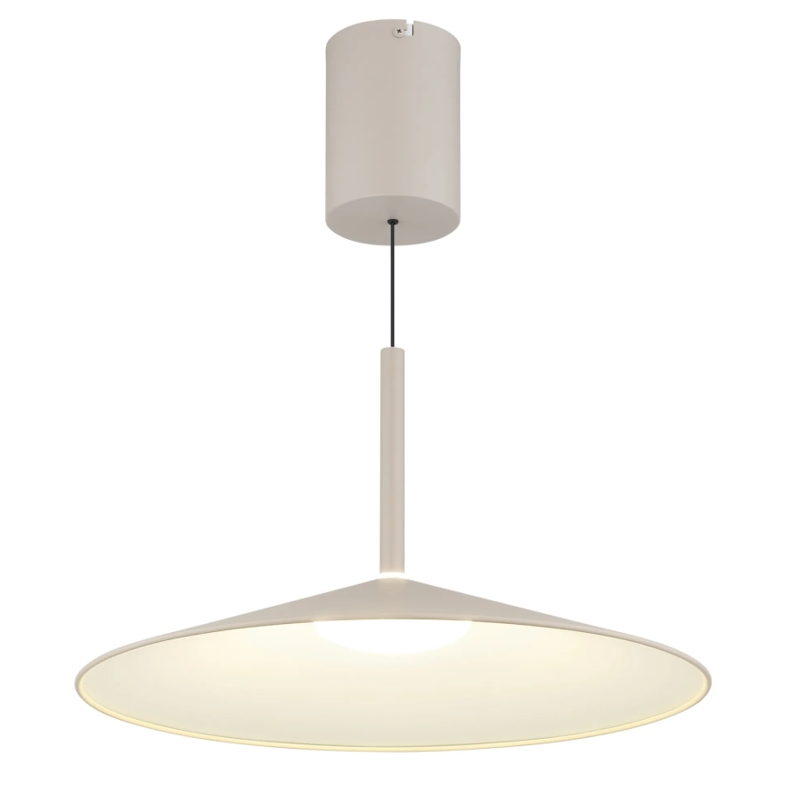 Globo - Lustre LED suspenso por cabo LED/18W/230V 4000K bege
