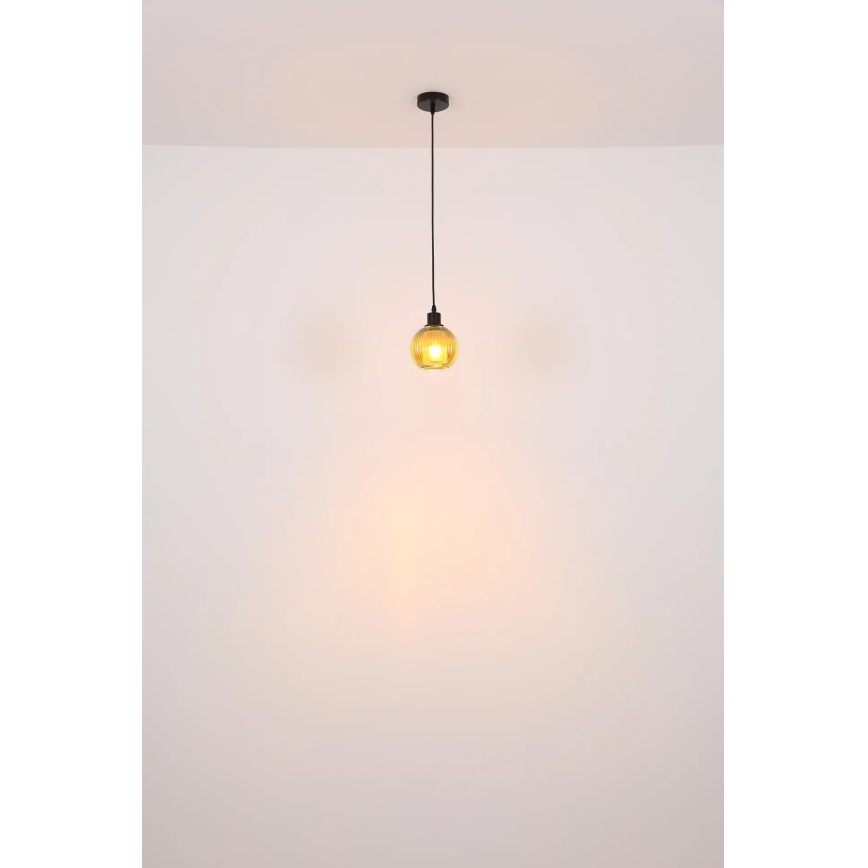 Globo - Candeeiro suspenso 1xE27/25W/230V diâmetro 15 cm cobre