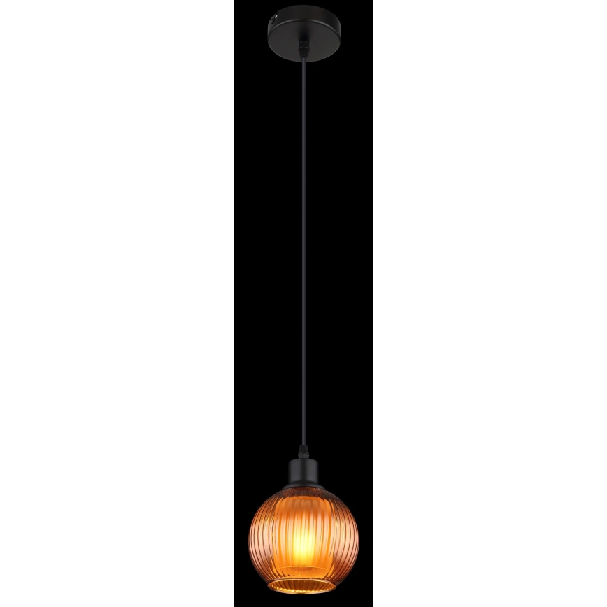 Globo - Candeeiro suspenso 1xE27/25W/230V diâmetro 15 cm cobre