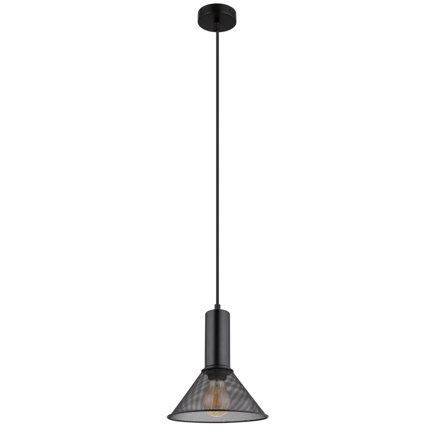 Globo - Candelabro suspenso 1xE27/60W/230V preto
