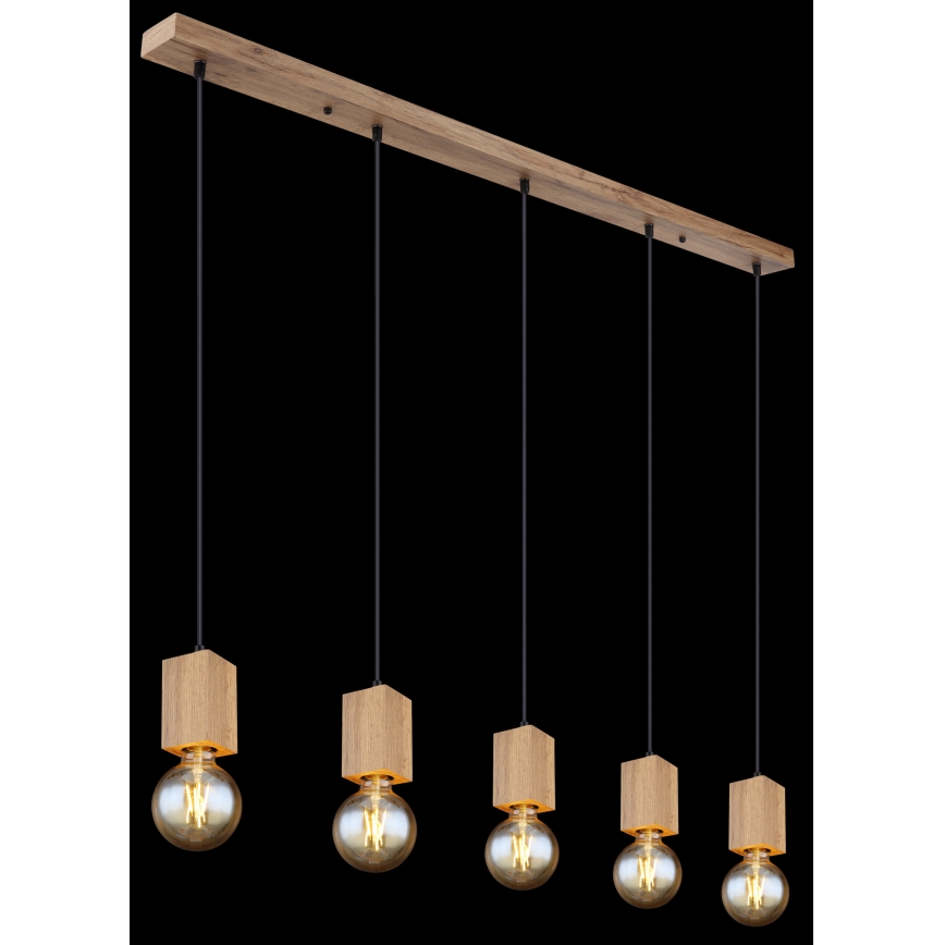 Globo 15655-5H - Candeeiro suspenso ERNA 5xE27/60W/230V