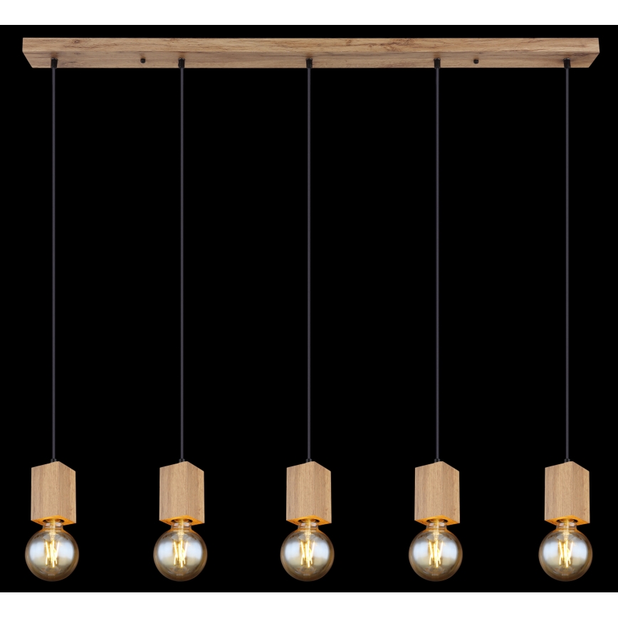 Globo 15655-5H - Candeeiro suspenso ERNA 5xE27/60W/230V