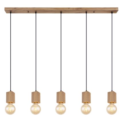 Globo 15655-5H - Candeeiro suspenso ERNA 5xE27/60W/230V