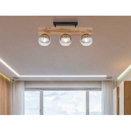 Globo - Plafonier fix cu 3xE27/40W/230V