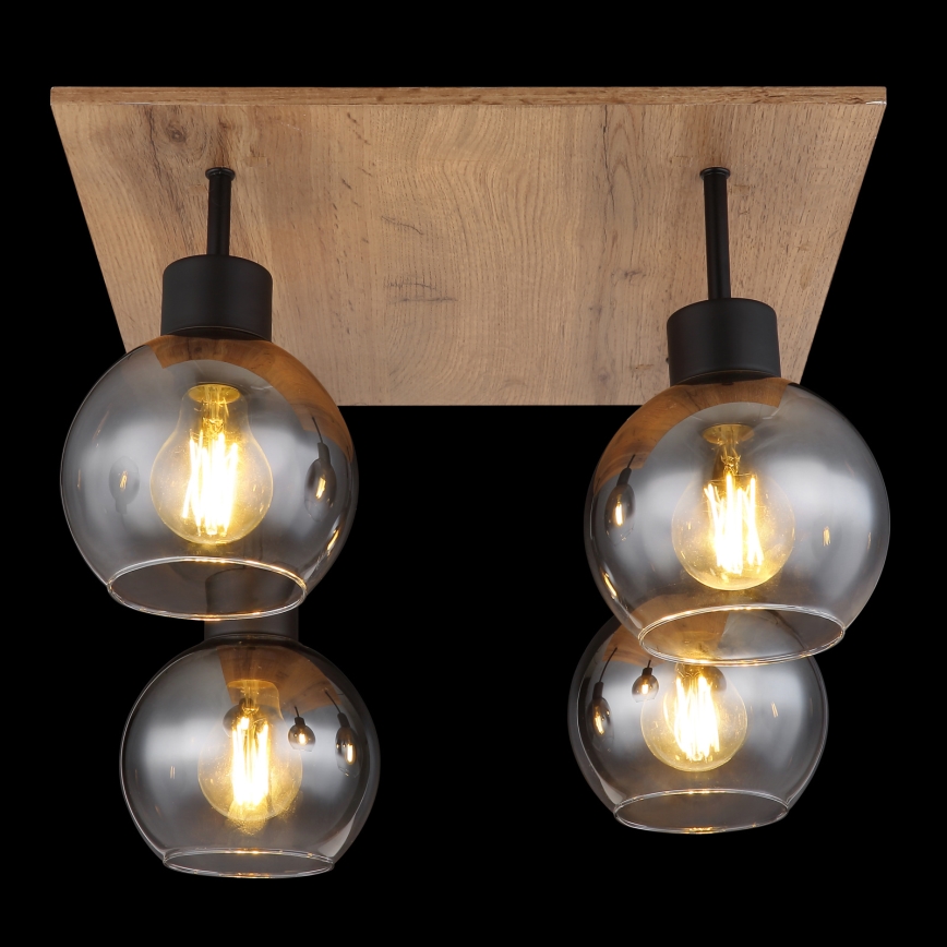 Globo - Lustre de teto sobreposto 4xE27/40W/230V