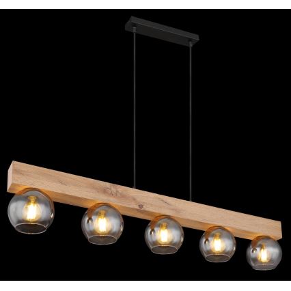 Globo - Candeeiro suspenso com cabo 5xE27/40W/230V