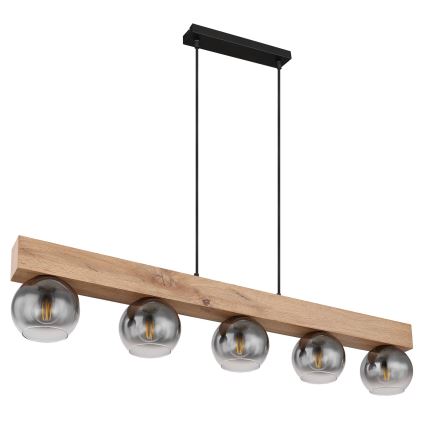 Globo - Candeeiro suspenso com cabo 5xE27/40W/230V
