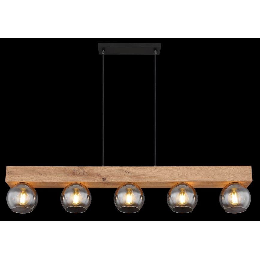 Globo - Candeeiro suspenso com cabo 5xE27/40W/230V
