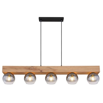 Globo - Candeeiro suspenso com cabo 5xE27/40W/230V