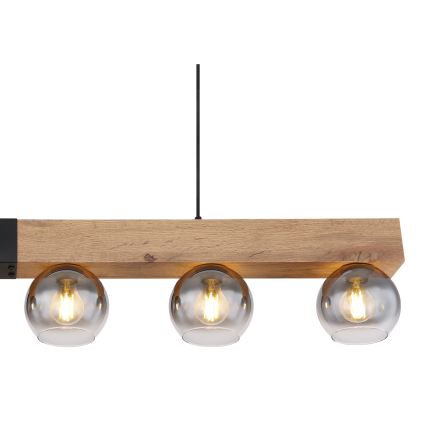 Globo - Lustre suspenso por cabo 6xE27/40W/230V